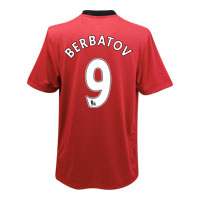 Man Utd Nike 09-10 Man Utd home (Berbatov 9)