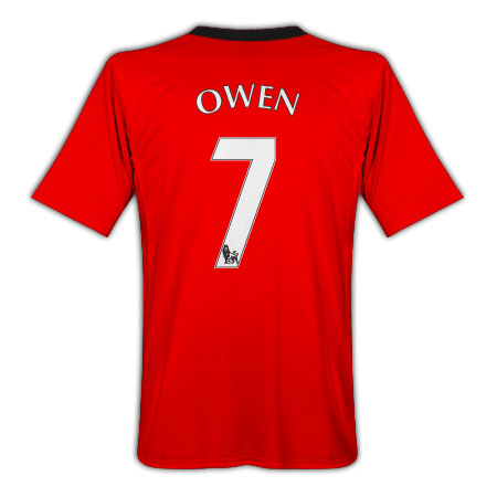 Man Utd Nike 09-10 Man Utd home (Owen 7)