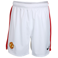 Nike 09-10 Man Utd home shorts - Kids