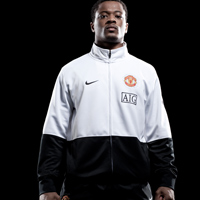 Man Utd Nike 09-10 Man Utd Lineup Jacket (White)