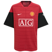 Nike 09-10 Man Utd Training shirt (red)