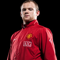 Man Utd Nike 09-10 Man Utd Woven Warmup Jacket (Red)