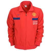 Man Utd Nike 2009 Man Utd Woven Warmup Jacket (red)