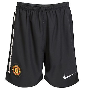 Man Utd Nike 2010-11 Man Utd Away Nike Football Shorts (Kids)