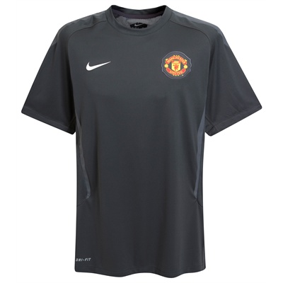 Nike 2010-11 Man Utd Nike Training Jersey (Black)