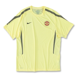 Man Utd Nike 2010-11 Man Utd Training Jersey (Yellow)