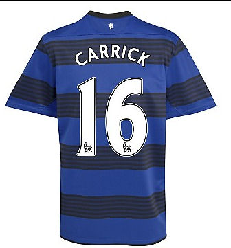 Man Utd Nike 2011-12 Man Utd Nike Away Shirt (Carrick16)