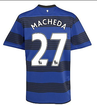 Man Utd Nike 2011-12 Man Utd Nike Away Shirt (Macheda 27)