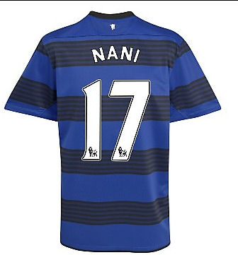 Man Utd Nike 2011-12 Man Utd Nike Away Shirt (Nani 17)
