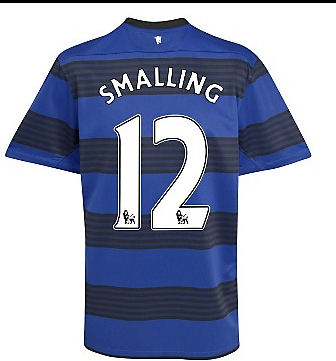 Man Utd Nike 2011-12 Man Utd Nike Away Shirt (Smalling 12)
