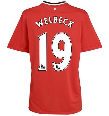 Man Utd Nike 2011-12 Man Utd Nike Home Shirt (Welbeck 19)