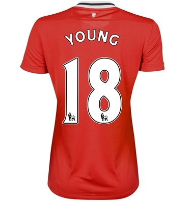 Nike 2011-12 Man Utd Nike Womens Home Shirt (Young 18)