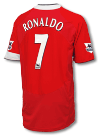 Nike Man Utd home (Ronaldo 7) 04/05
