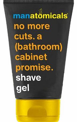 Shave Gel - No More Cuts. A (Bathroom) Cabinet Promise.