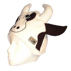Manbi Childs Fleece Cow Ski Hat