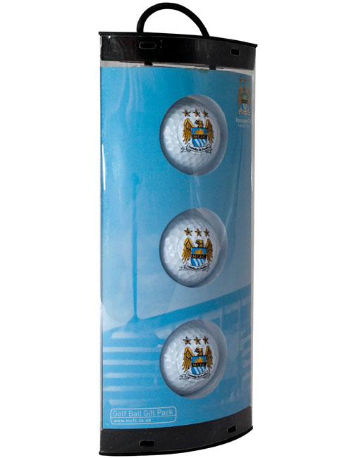 Manchester City FC Golf Ball Gift Pack (pack of 3)