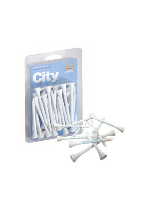 Manchester City FC Wooden Golf Tees (pack of 30)