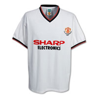 United 1983 Cup Winners Away Shirt.