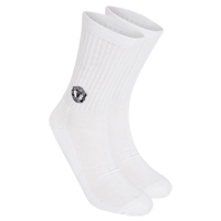 United 3pk Sport Socks - White.