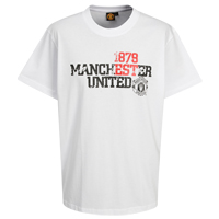 manchester United Basic T-Shirt - White - Boys.