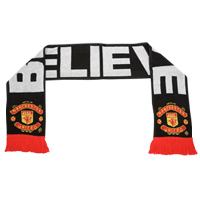 manchester United Believe scarf - Black.