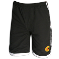Manchester United Bermuda Shorts - Black - Boys.