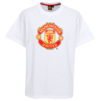 manchester United Core Crest Print T-Shirt -