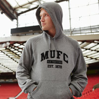 Manchester United Core Hoodie - Grey Marl.