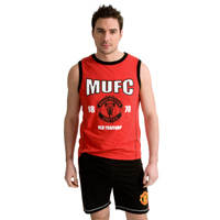 Manchester United Crest Vest Shortie Pyjama -