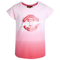manchester United Dip Dye T-Shirt - Cherry Bomb