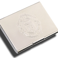 manchester United Embossed Chrome Credit Card