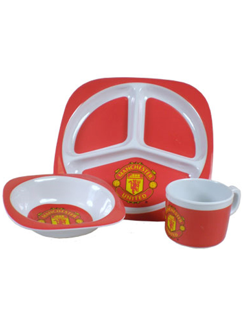 Manchester United FC 3 Piece Dinner Set