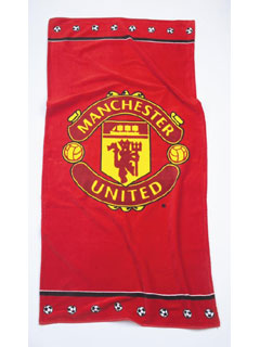 Manchester United FC Border Printed Towel