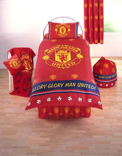 Manchester United FC Crest Fitted Valance Sheet