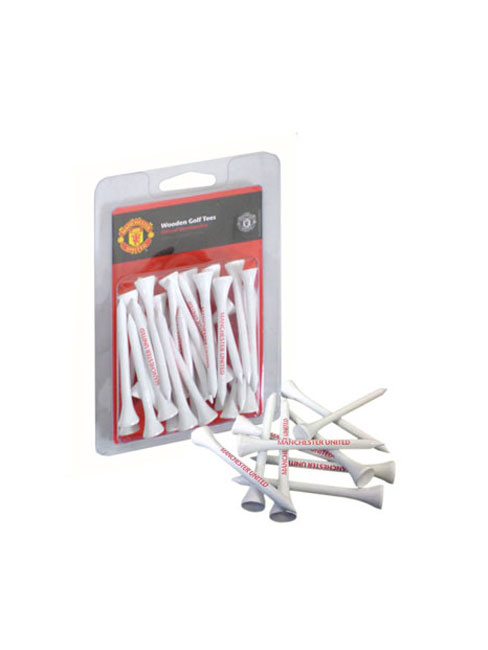 Manchester United FC Wooden Golf Tees (pack of 30)