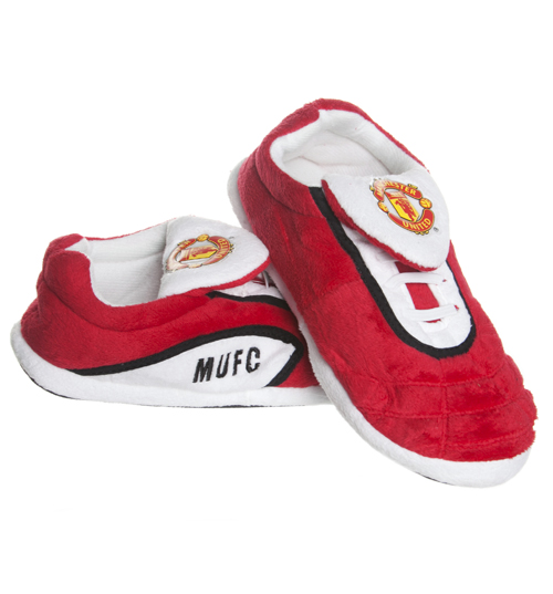 Manchester United Football Boot Slippers