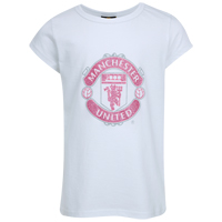 Manchester United Glitter MU Crest T-shirt -
