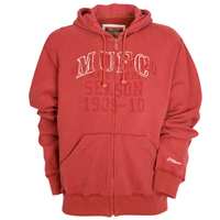 Manchester United Heritage Hooded Top - Washed