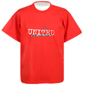 Manchester United Kids Greatest Team T-Shirt - Red.