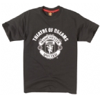 Man Utd. Mens Theatre Of Dreams T-Shirt Black
