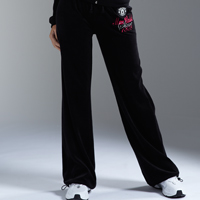 manchester United MUFC Jog Pants - Black - Womens.