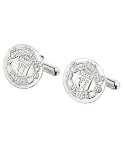 Manchester United Official Sterling Silver Cufflinks