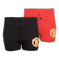 Manchester United Pack of 2 Boxer Shorts -