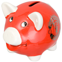 manchester United Piggy Bank - Red.