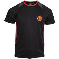 united Poly T-Shirt - Black - Boys.