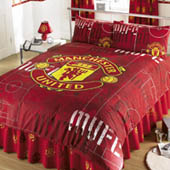 Manchester United Red Double Duvet and Pillow Case.