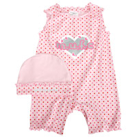 manchester United Romper and Hat - Red - Baby.