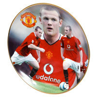 manchester United Rooney Plate.