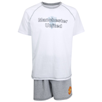 Manchester United Short Pyjama - White/Grey.