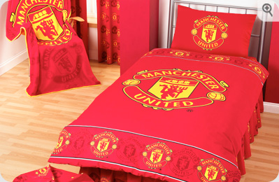 Manchester United Single Duvet Cover and Pillow Case